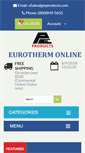 Mobile Screenshot of eurothermonline.com